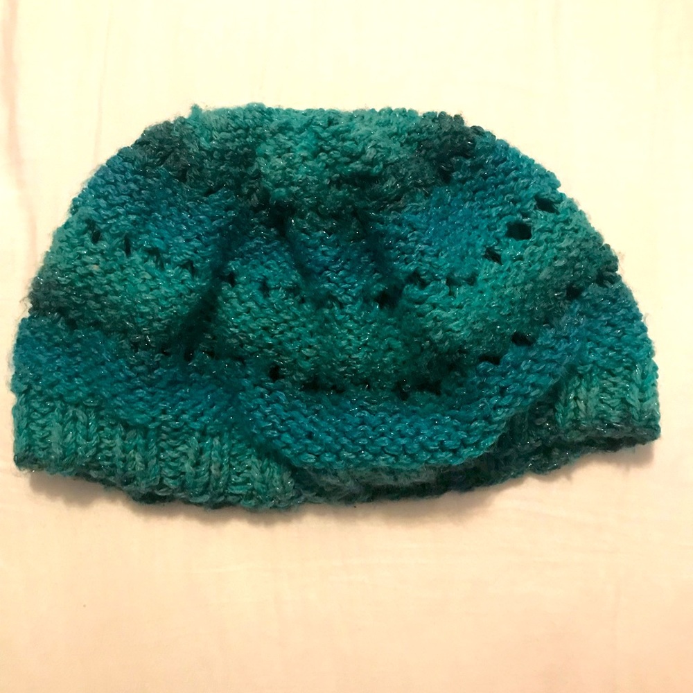 This is a hand knitted hat that my grandmother made. It has never been worn